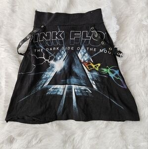 Upcycled Pink Floyd Girls Skirt 4/5